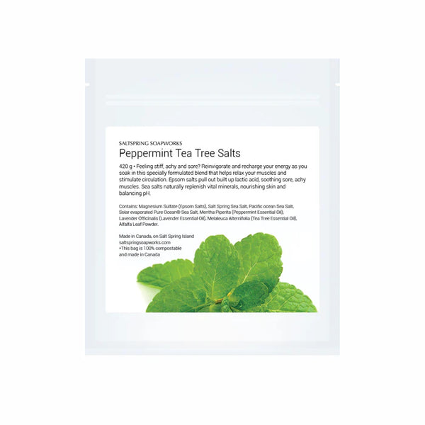Peppermint Tea Tree Salts